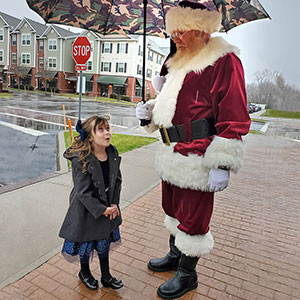 Santa Scott With Maryanne And Family